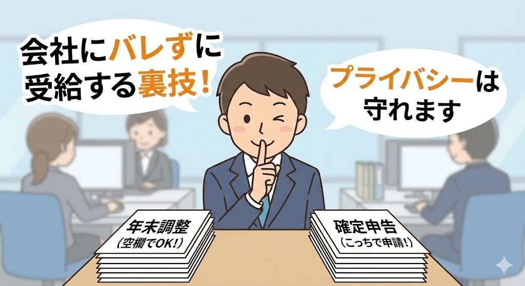 障害年金の受給は会社にバレる？就職時の告知義務と「年末調整」で隠し通す裏技