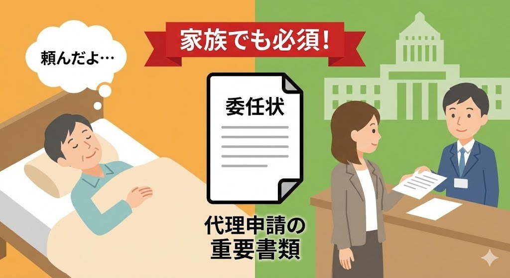 障害年金の申請に「委任状」は必要？家族が代行する手順と注意点